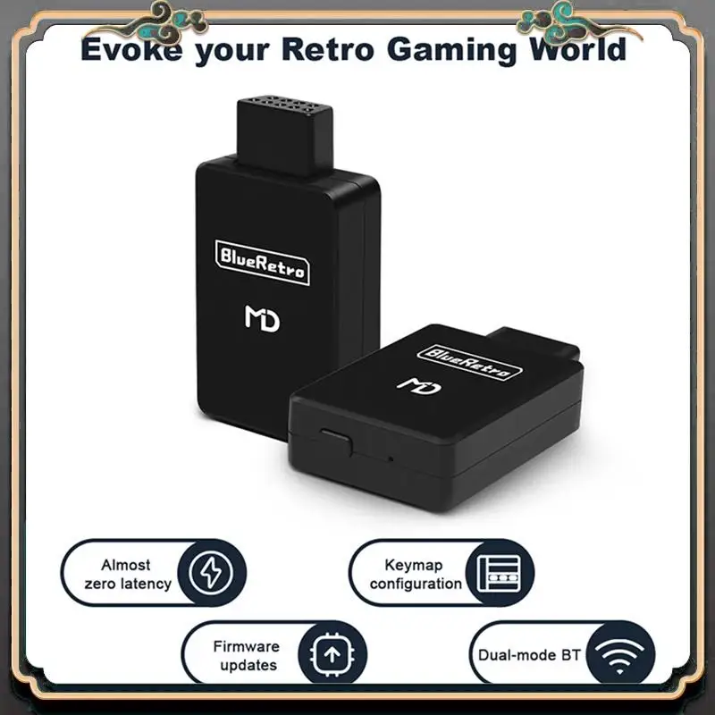 Надежный адаптер беспроводного контроллера для игровой консоли Mega Drive Sega Genesis Wii Switch PS3 PS4 PS5 One
Надежный адаптер беспроводного контроллера для игровой консоли Mega Drive Sega Genesis Wii Switch PS3 PS4 PS5 One