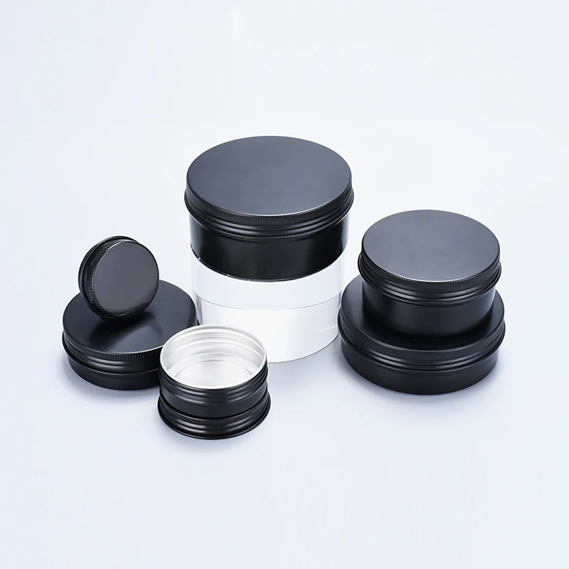 Empty round shaped empty makeup jar lid aluminum candle tin jars black rose gold aluminum Eye Face Cream Jar Control Cream Cans
Empty round shaped empty makeup jar lid aluminum candle tin jars black rose gold aluminum Eye Face Cream Jar Control Cream Cans