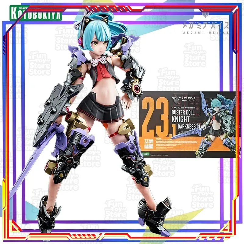 Kotobukiya MEGAMI DEVICE Knight Jet-Black Claw Action Figure Assembly Model Toy Collectible Display Ornament for Fans
Kotobukiya MEGAMI DEVICE Knight Jet-Black Claw Action Figure Assembly Model Toy Collectible Display Ornament for Fans