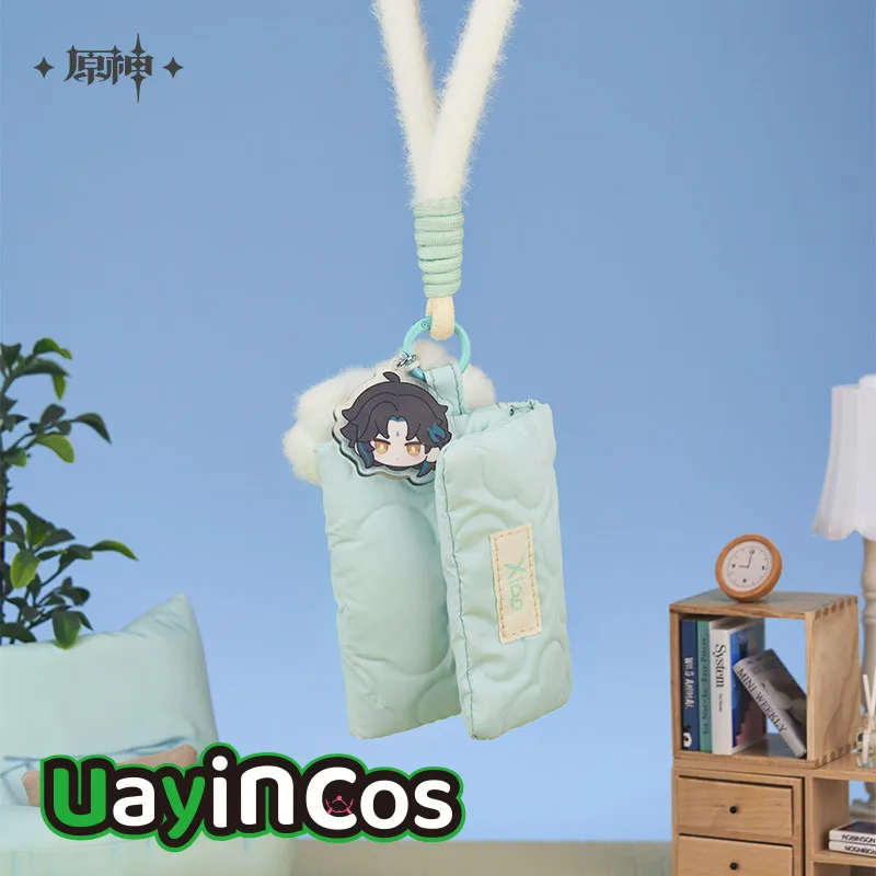 Pures Original Genshin Impact Xiao AyatoTighnari Neuvillette Kinich Cloud Сумка для хранения Sweet Dream Мягкие плюшевые игрушки Брелок Ani 
Pures Original Genshin Impact Xiao AyatoTighnari Neuvillette Kinich Cloud Сумка для хранения Sweet Dream Мягкие плюшевые игрушки Брелок Ani