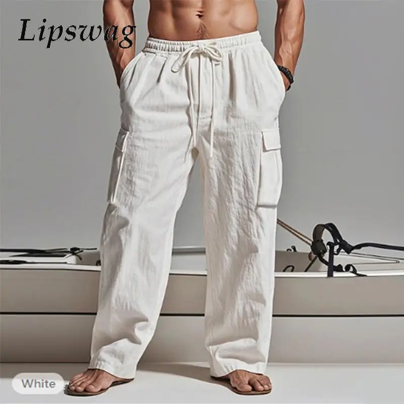 Summer Daily Casual Loose Straight Trousers For Mens Fashion Solid Color Pants Vintage Multi Pockets Patchwork Cargo Pants Men
Summer Daily Casual Loose Straight Trousers For Mens Fashion Solid Color Pants Vintage Multi Pockets Patchwork Cargo Pants Men