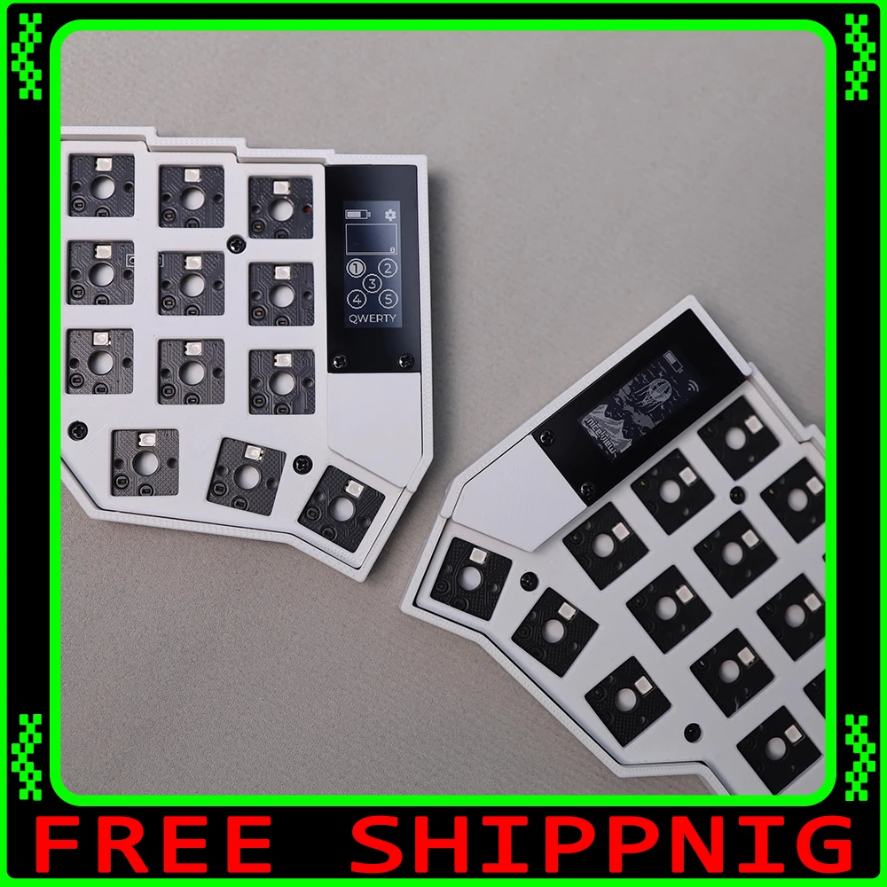 Corne Split Keyboard Kit Dual Mode Bluetooth Wired Corne Split Keyboard RGB Support ZMK Customized PC Gamer Accessories Gifts
Corne Split Keyboard Kit Dual Mode Bluetooth Wired Corne Split Keyboard RGB Support ZMK Customized PC Gamer Accessories Gifts