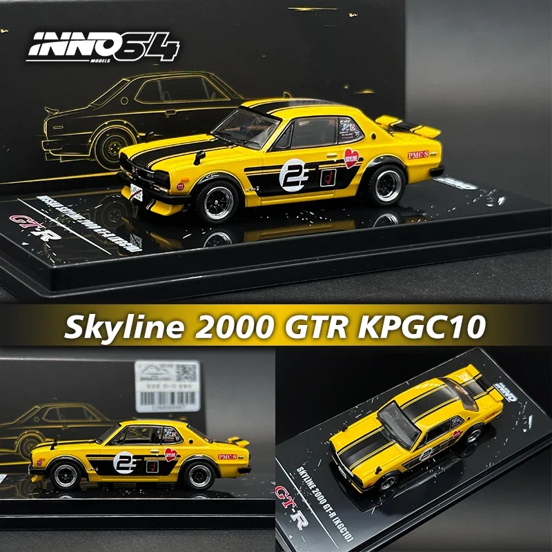 INNO 1:64 hakosskyline UKA 2000 GTR KPGC10 Коллекционная Литой коллекционная Миниатюрная игрушка модель автомобиля
INNO 1:64 hakosskyline UKA 2000 GTR KPGC10 Коллекционная Литой коллекционная Миниатюрная игрушка модель автомобиля