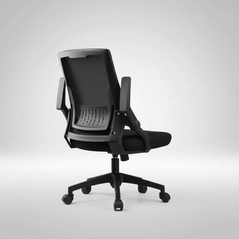 Ergonomic Office Chair with Flip-up Armrests, Breathable Mesh Back & Lumbar Support for Home Office and Gaming
Ergonomic Office Chair with Flip-up Armrests, Breathable Mesh Back & Lumbar Support for Home Office and Gaming