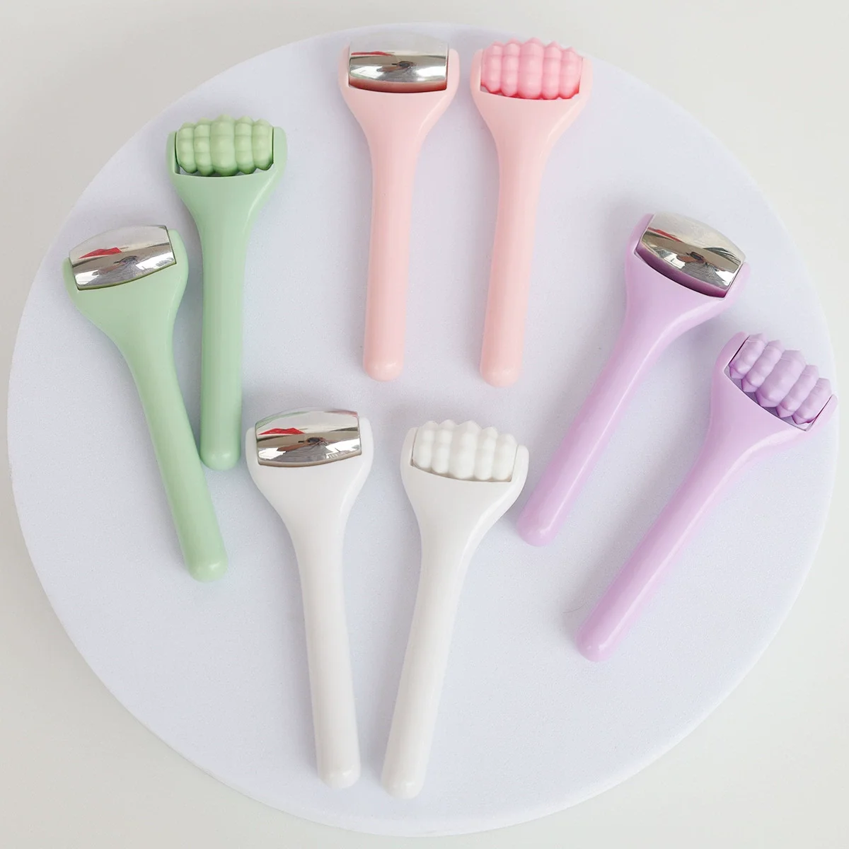 2pcs Facial Roller Set Stainless Steel Ice Roller & Silicone Massage Roller Face Icing Reduce Swelling Skin Massage Care Tools
2pcs Facial Roller Set Stainless Steel Ice Roller & Silicone Massage Roller Face Icing Reduce Swelling Skin Massage Care Tools