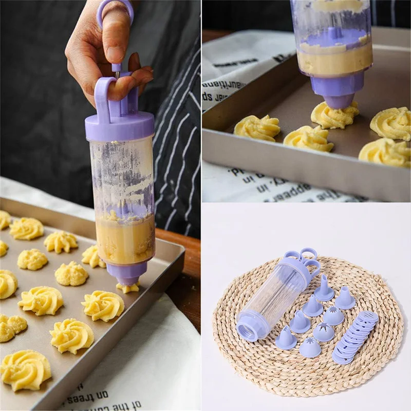 Clay Extruder Gun Fondant Extruder With 20 Tips Sugar Paste Extruder Cake Decor Tools Set
Clay Extruder Gun Fondant Extruder With 20 Tips Sugar Paste Extruder Cake Decor Tools Set
