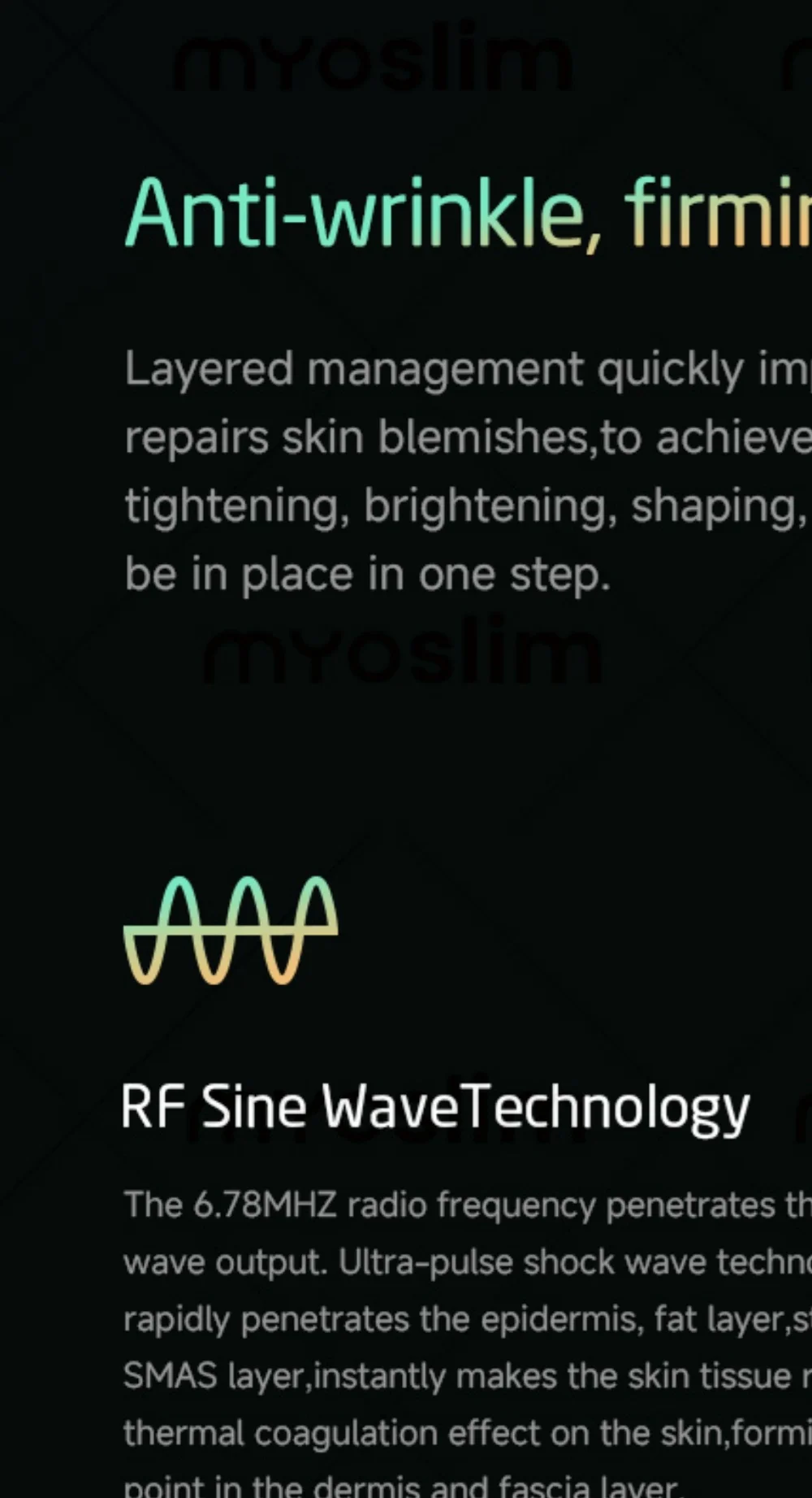 Professional Venus RF Vaginal Tightening Device Portable Postpartum Recovery Massage Care Equipment
Professional Venus RF Vaginal Tightening Device Portable Postpartum Recovery Massage Care Equipment
