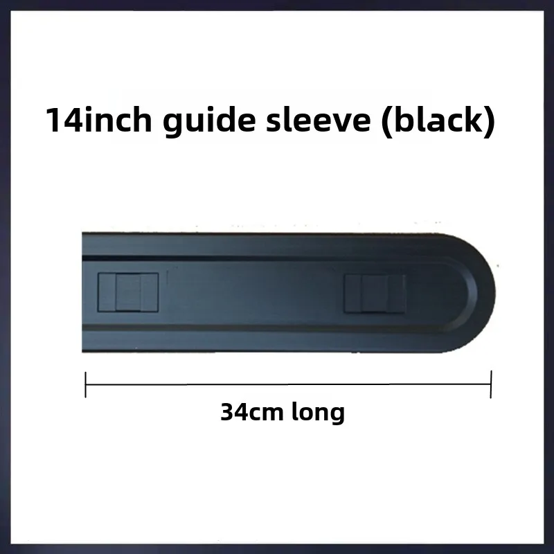 Lithium Chainsaw Guide Plate Sleeve Sheath Logging Saw Chain Protection Cover for 12-22 Inch Chain Sizes 4/6/8 Inch Options
