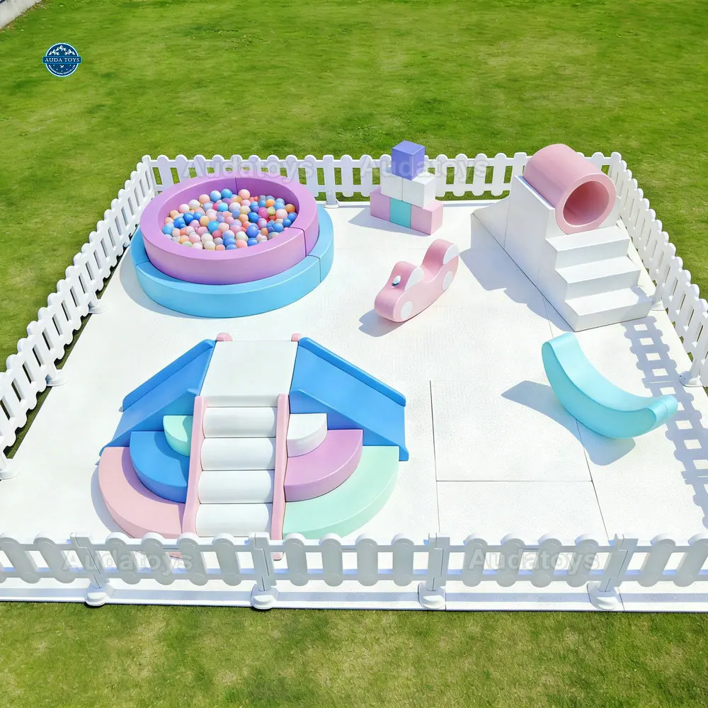 Kids Indoor/Outdoor High Capacity Soft Play Set With Bounce House And Macarone Theme For Commercial Use
Kids Indoor/Outdoor High Capacity Soft Play Set With Bounce House And Macarone Theme For Commercial Use