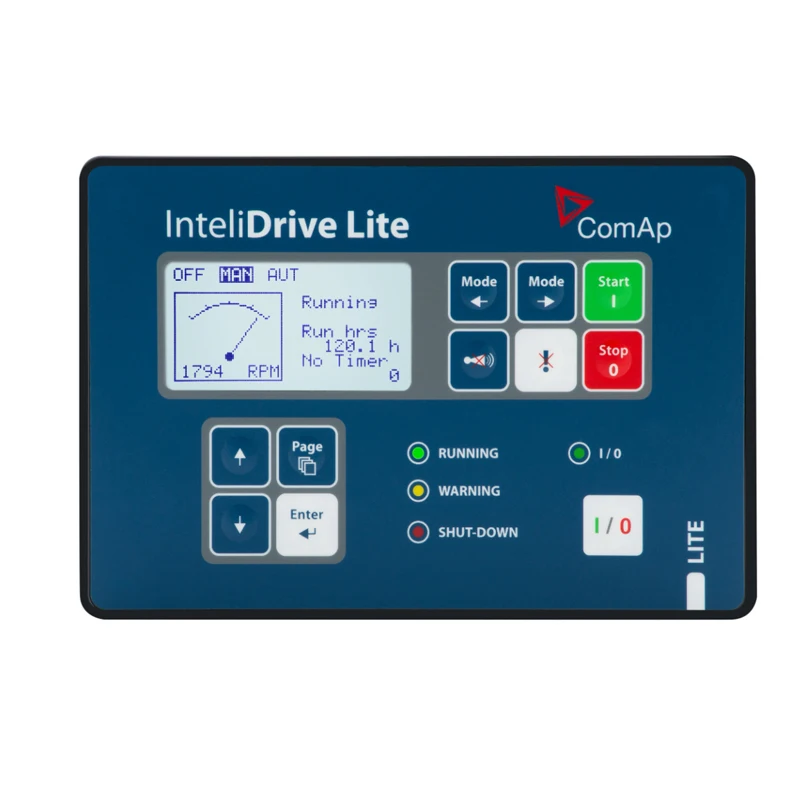 InteliDrive Lite ID-FLX-LITE Engine Controller for Electric Asynchronous Motors
InteliDrive Lite ID-FLX-LITE Engine Controller for Electric Asynchronous Motors