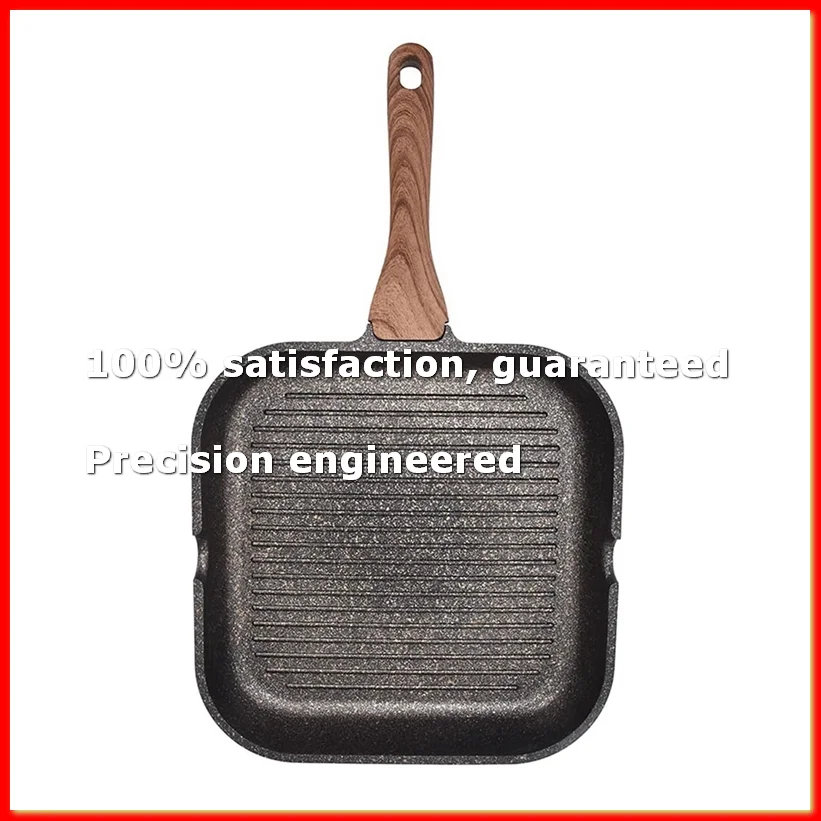 Grill Pan for Stove Tops, Nonstick Induction Pan Aluminum Induction Steak Bacon Pan Frying Pan for Gas, Ceramic,24cm-A79M
Grill Pan for Stove Tops, Nonstick Induction Pan Aluminum Induction Steak Bacon Pan Frying Pan for Gas, Ceramic,24cm-A79M