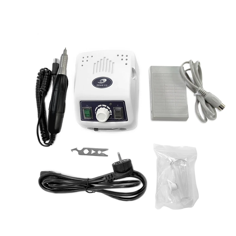 RHJC Hot Sale RENHE 315 Jewelry Polishing Drill Micromotor Professional Micro Brush Motor 119S Handpiece 70W 35KRPM Machine
RHJC Hot Sale RENHE 315 Jewelry Polishing Drill Micromotor Professional Micro Brush Motor 119S Handpiece 70W 35KRPM Machine