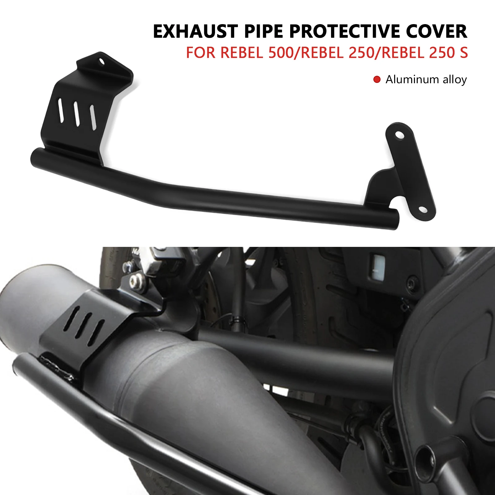 For Motorcycle Frame Sliders Protector Exhaust Muffler Pipe Guard Crash Bar Bumper Rebel250 2017-2025 Rebel 250 S Rebel 500
For Motorcycle Frame Sliders Protector Exhaust Muffler Pipe Guard Crash Bar Bumper Rebel250 2017-2025 Rebel 250 S Rebel 500