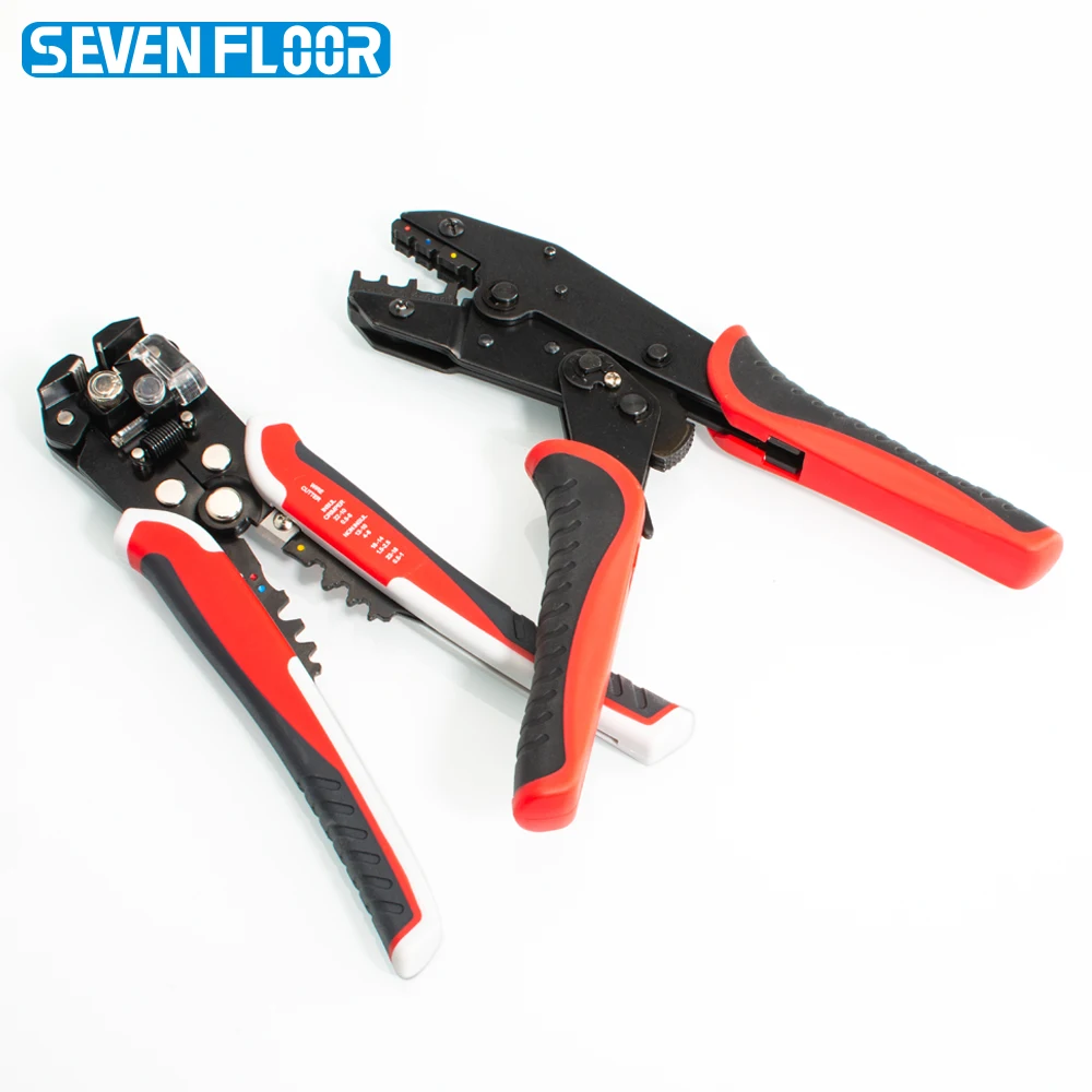 Crimping Tool Kit 0.5-6mm² AWG24-10 Insulated Terminal Crimper Multifunctional Wire Stripper Pliers for Electrical Wiring
Crimping Tool Kit 0.5-6mm² AWG24-10 Insulated Terminal Crimper Multifunctional Wire Stripper Pliers for Electrical Wiring