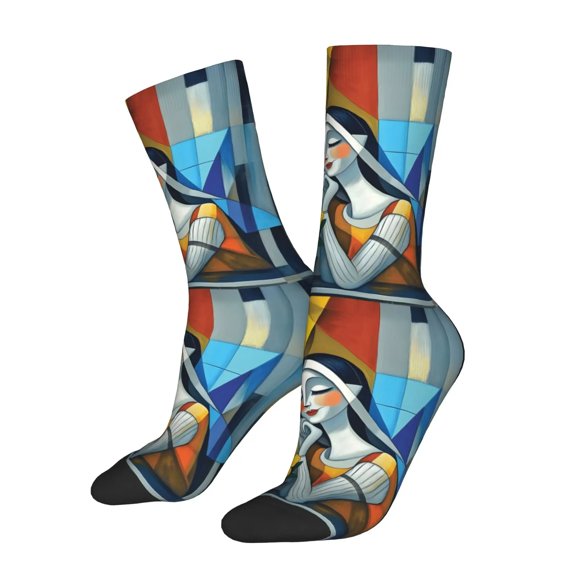 Abstract Painting Pattern Color Men Socks Cycling Year Round Comfort Stockings for Cycling Daily Wear
Abstract Painting Pattern Color Men Socks Cycling Year Round Comfort Stockings for Cycling Daily Wear