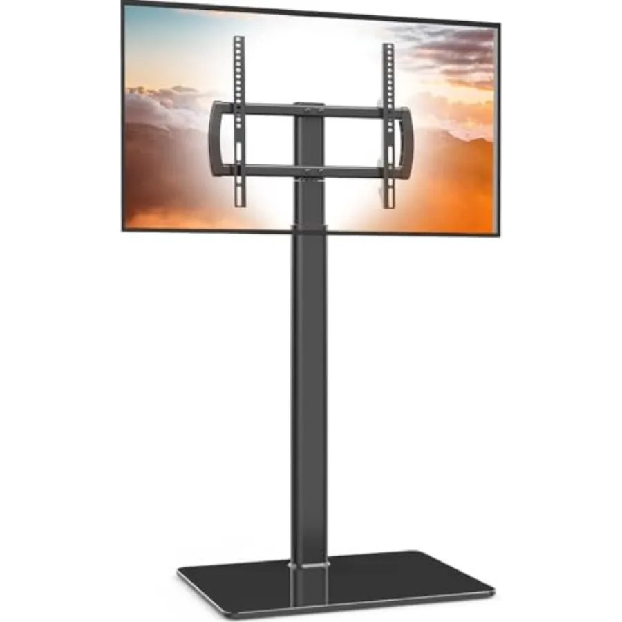 Universal Floor TV Stand with 80 Degree Swivel Height Adjustable and Space Saving Design for Most 27 to 65 inch LCD LED OLED TV
Universal Floor TV Stand with 80 Degree Swivel Height Adjustable and Space Saving Design for Most 27 to 65 inch LCD LED OLED TV