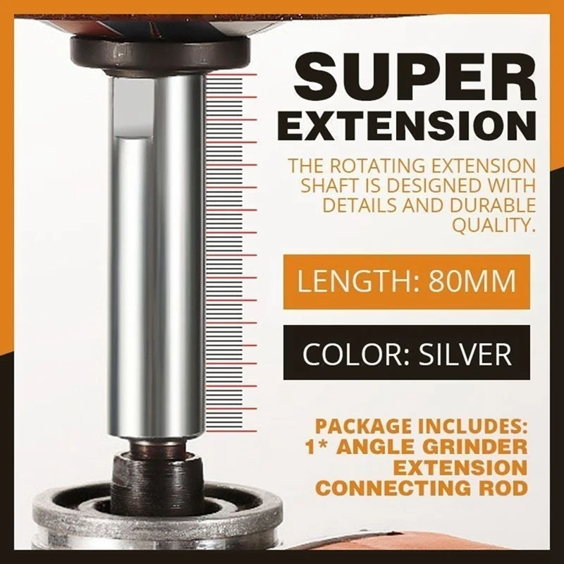 ABYL Angle Grinder Extension Connecting Rod M10 Thread Rotary Shaft Polish Wheel Sander Pad Angle Grinder Accessories
ABYL Angle Grinder Extension Connecting Rod M10 Thread Rotary Shaft Polish Wheel Sander Pad Angle Grinder Accessories