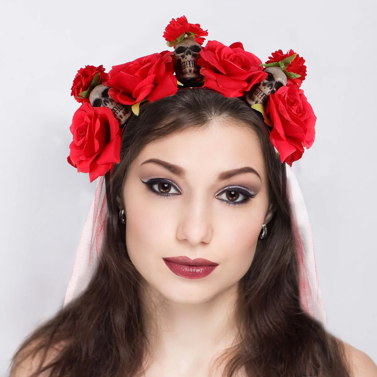 Artificial Rose s for Halloween Party Skull Hairb Halloween Hair Hoop Decorations Costume Accessories Girls Women
Artificial Rose s for Halloween Party Skull Hairb Halloween Hair Hoop Decorations Costume Accessories Girls Women