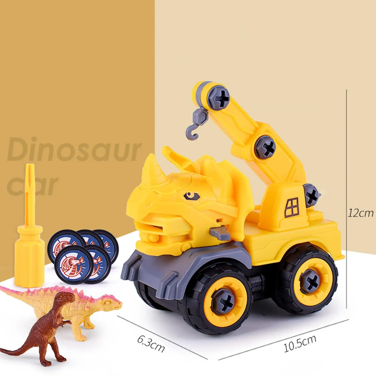 Dinosaur Car DIY Disassembly Dinosaur Truck Construction Vehicles Dinosaur Engineering Vehicle for for Family Kids Gift
Dinosaur Car DIY Disassembly Dinosaur Truck Construction Vehicles Dinosaur Engineering Vehicle for for Family Kids Gift