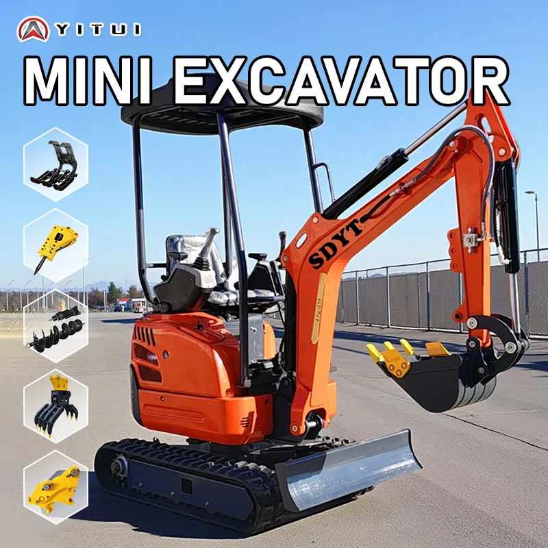 Factory Bestseller Mini Excavator Farm And Orchard Available Ce Epa Euro 5 Kubota Engine Customized 1.2 Ton Mini Excavator
Factory Bestseller Mini Excavator Farm And Orchard Available Ce Epa Euro 5 Kubota Engine Customized 1.2 Ton Mini Excavator