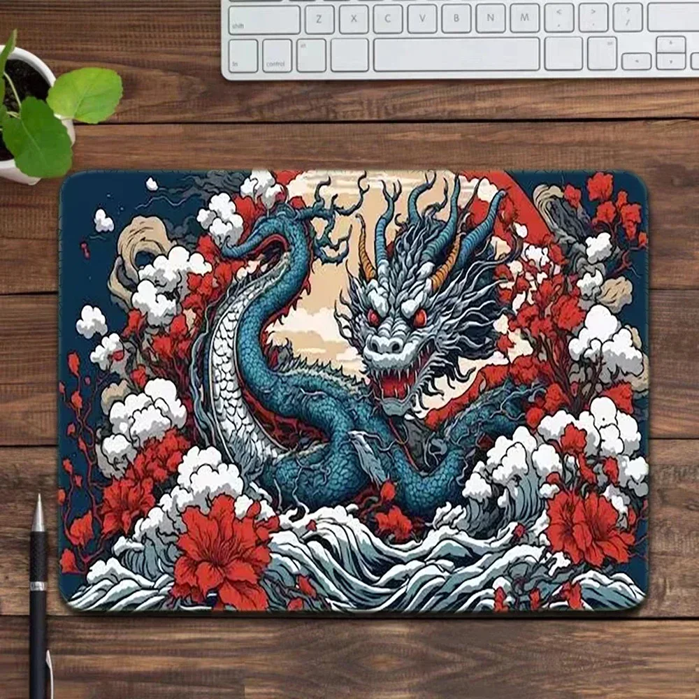 Dragon pattern Small size mouse pad 29x25cm Rubber non-slip gaming mat Laptop Portable office mats Computer accessories DIY
Dragon pattern Small size mouse pad 29x25cm Rubber non-slip gaming mat Laptop Portable office mats Computer accessories DIY