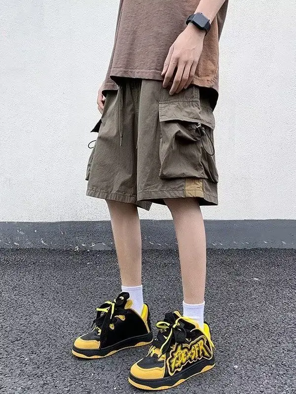 American Style Casual Workwear Shorts Men's Summer Sports Leisure Five-Quarter Loose Running Pants High Street Trendy Brand
American Style Casual Workwear Shorts Men's Summer Sports Leisure Five-Quarter Loose Running Pants High Street Trendy Brand