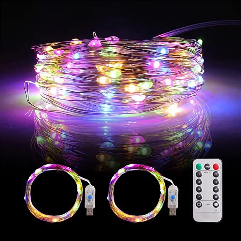 8 Modes Copper Wire Silver Wire String Lights USB Plug LED Fairy Light with Remote Indoor Party Wedding Birthday Room Decoration
8 Modes Copper Wire Silver Wire String Lights USB Plug LED Fairy Light with Remote Indoor Party Wedding Birthday Room Decoration