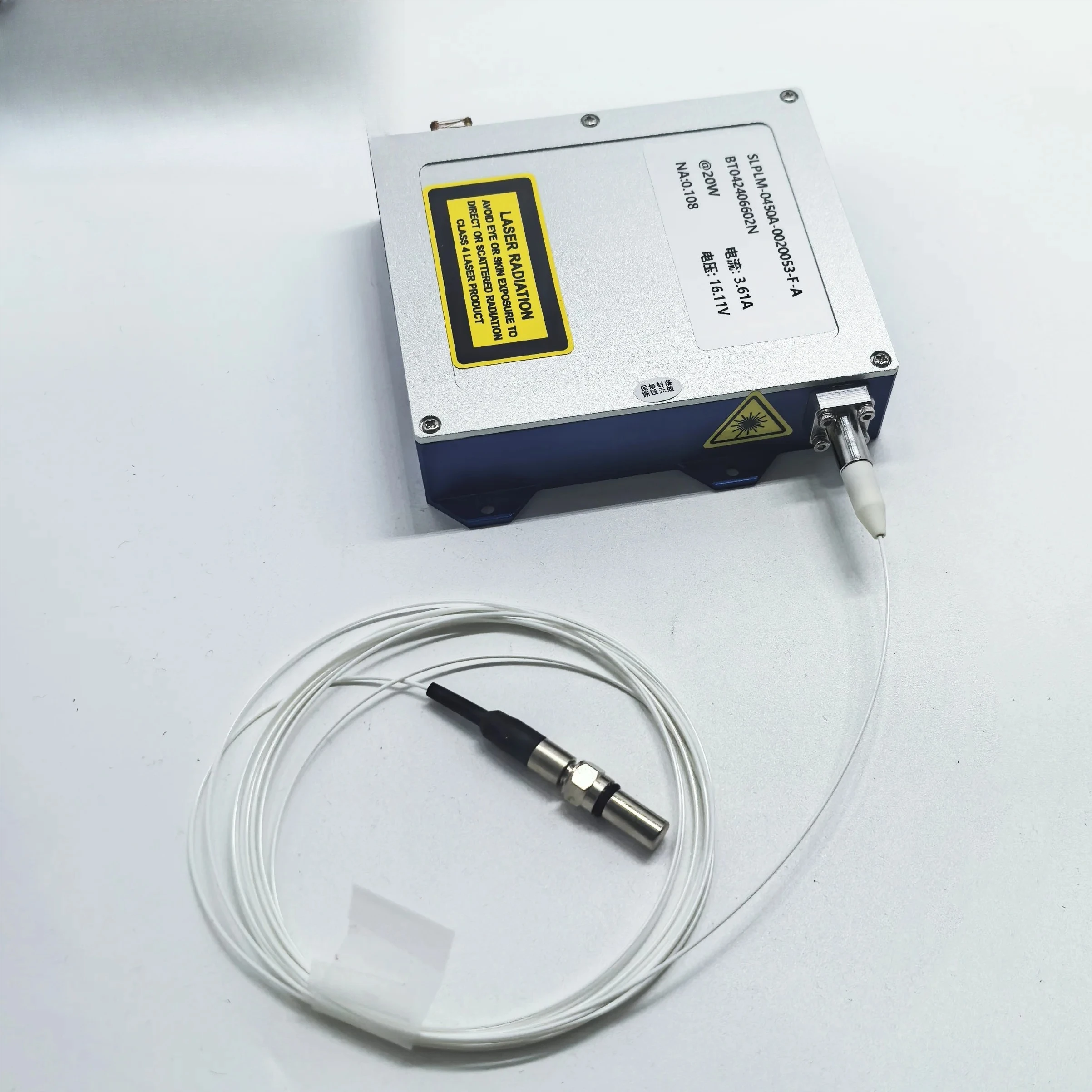 450nm 50W 100um NA0.11 Multi-Function Fiber Coupled Diode Laser SMA905/FC Laser Welding Cladding 3D Printing
450nm 50W 100um NA0.11 Multi-Function Fiber Coupled Diode Laser SMA905/FC Laser Welding Cladding 3D Printing