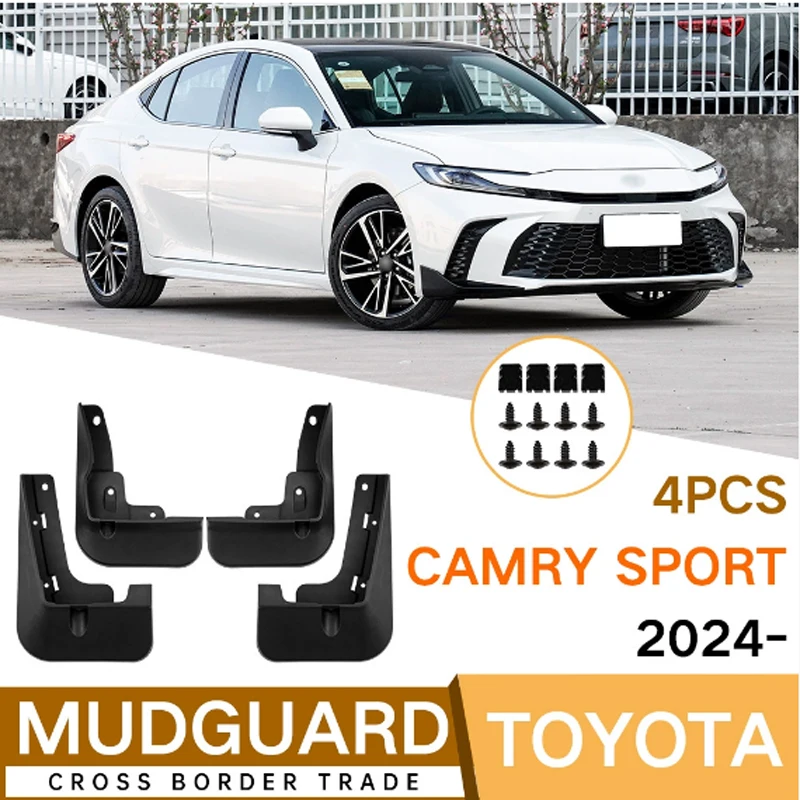 Front Rear Tire Fender Waterproof Protection for Toyota Camry Sport SE/XSE 2024 Car Mudguards Anti-Dirt Exterior Accessories
Front Rear Tire Fender Waterproof Protection for Toyota Camry Sport SE/XSE 2024 Car Mudguards Anti-Dirt Exterior Accessories