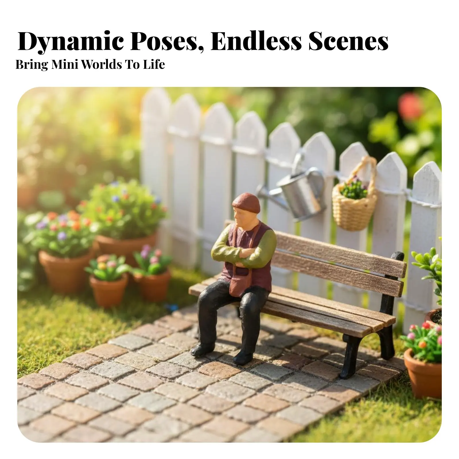 1:64 Scale Human Figure Highly Detailed 1:64 Scale Figure Tiny Landscape Decoration Realistic Features Miniature Scene Scene
1:64 Scale Human Figure Highly Detailed 1:64 Scale Figure Tiny Landscape Decoration Realistic Features Miniature Scene Scene