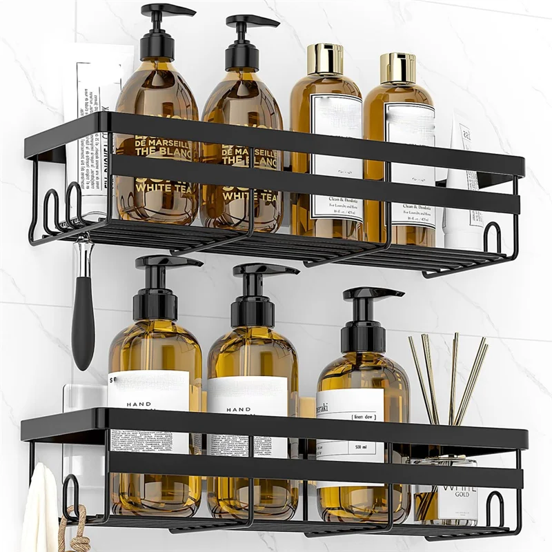 ZZ-Shower Caddy Shelf Organizer, 2 Pack Adhesive Bathroom Durable Easy To Use Save Space With Hooks Pink A
ZZ-Shower Caddy Shelf Organizer, 2 Pack Adhesive Bathroom Durable Easy To Use Save Space With Hooks Pink A