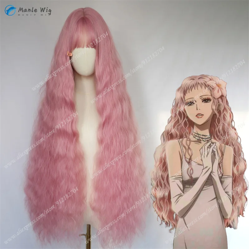 NANA Reira Serizawa Cosplay Wig Women 100cm Long Pink Curly Cosplay Anime Wigs Quality Heat Resistant Synthetic Hair Halloween
NANA Reira Serizawa Cosplay Wig Women 100cm Long Pink Curly Cosplay Anime Wigs Quality Heat Resistant Synthetic Hair Halloween