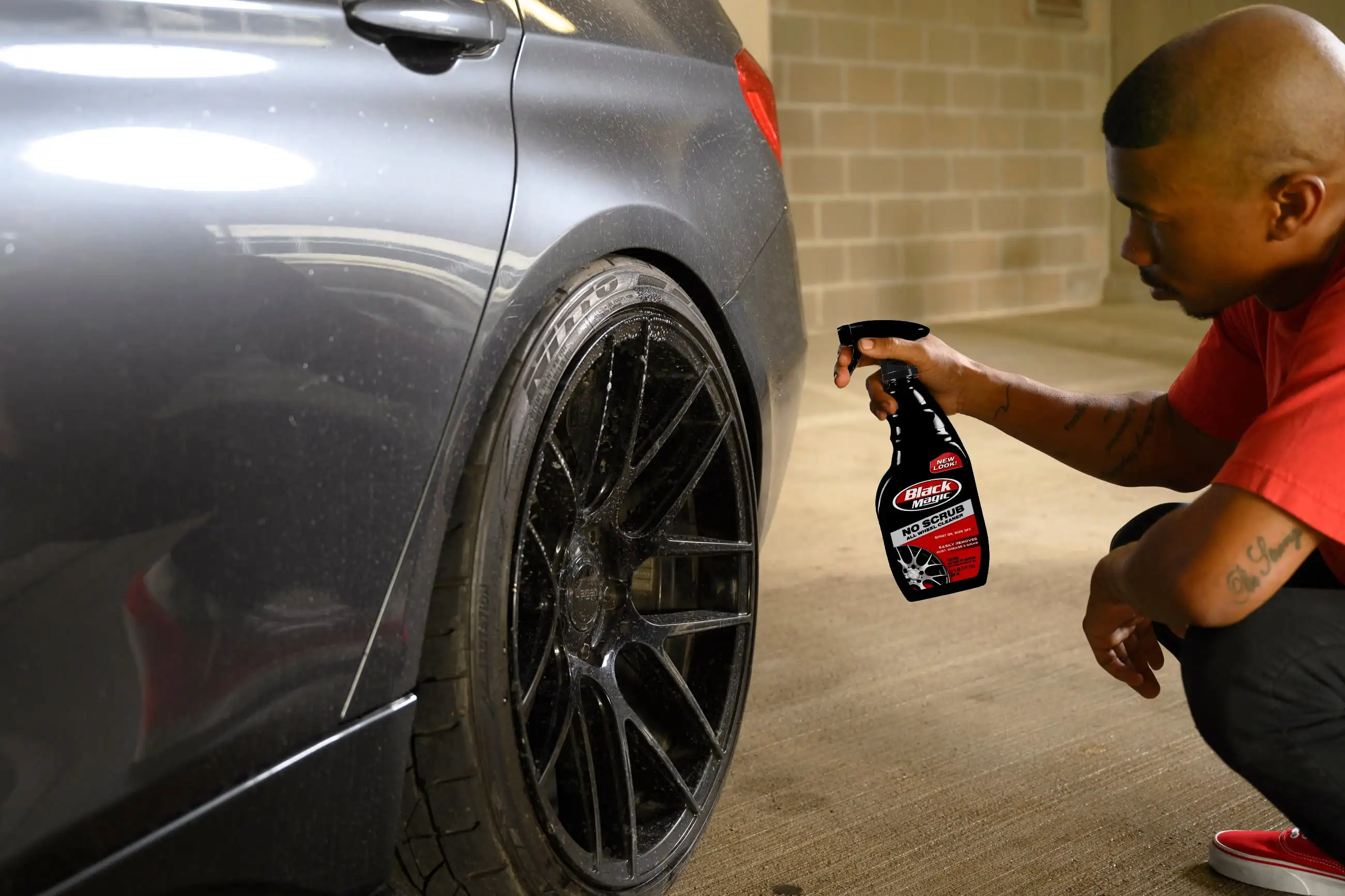 No Scrub All Wheel Cleaner 23 oz,Strong formula,pH neutral
No Scrub All Wheel Cleaner 23 oz,Strong formula,pH neutral
