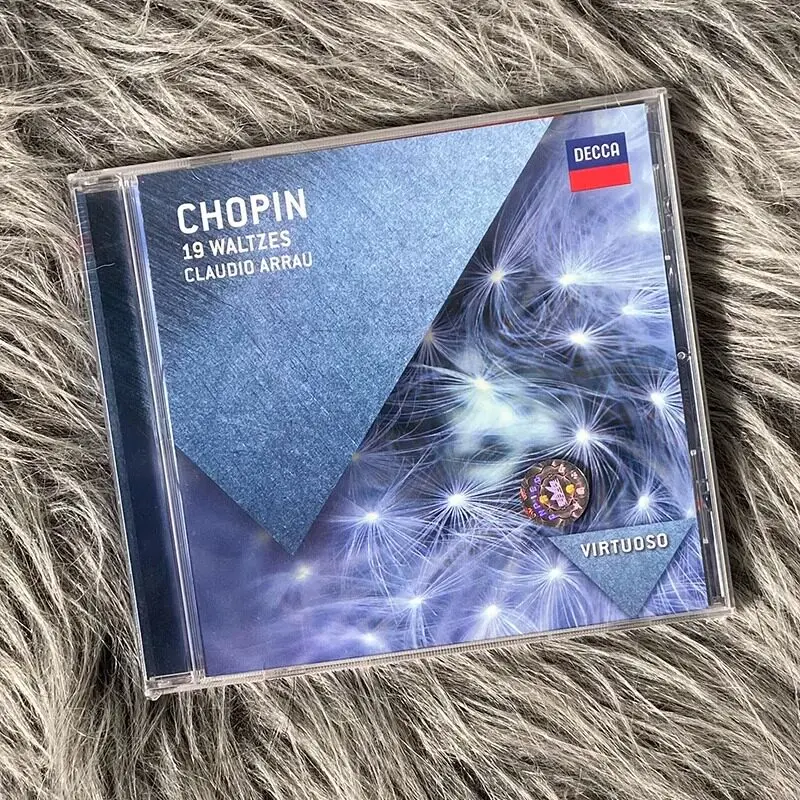 Chopin 19 Waltzes Claudio Arrau Decca Virtuoso Classical Piano Music CD for Classical Lovers
Chopin 19 Waltzes Claudio Arrau Decca Virtuoso Classical Piano Music CD for Classical Lovers