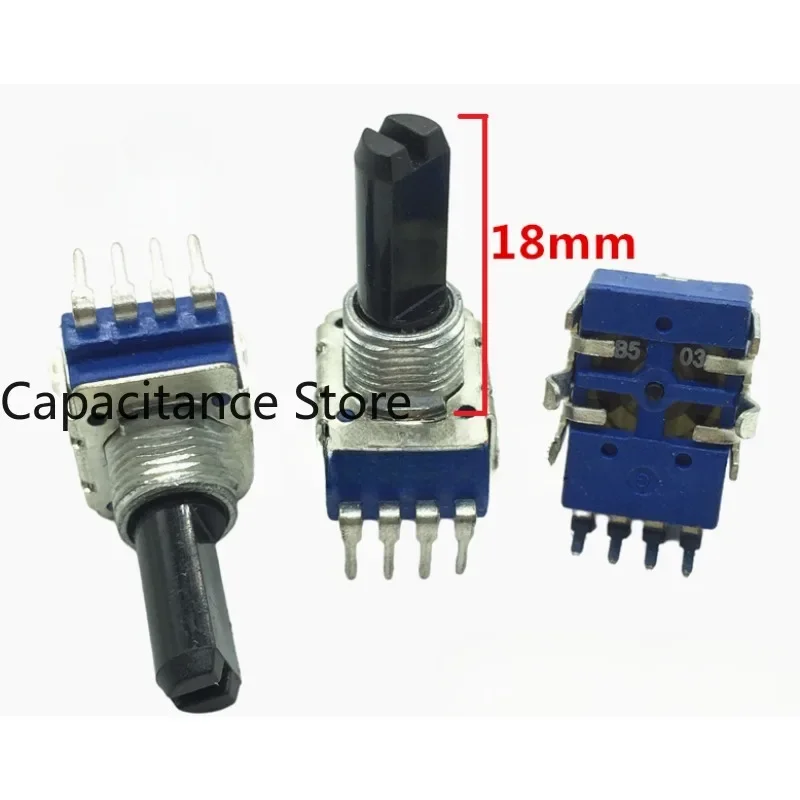 5PCS Brand new RK11 potentiometer B1K5K10K50K100K250K single link 4-pin shaft 18mm long volume amplifier
5PCS Brand new RK11 potentiometer B1K5K10K50K100K250K single link 4-pin shaft 18mm long volume amplifier