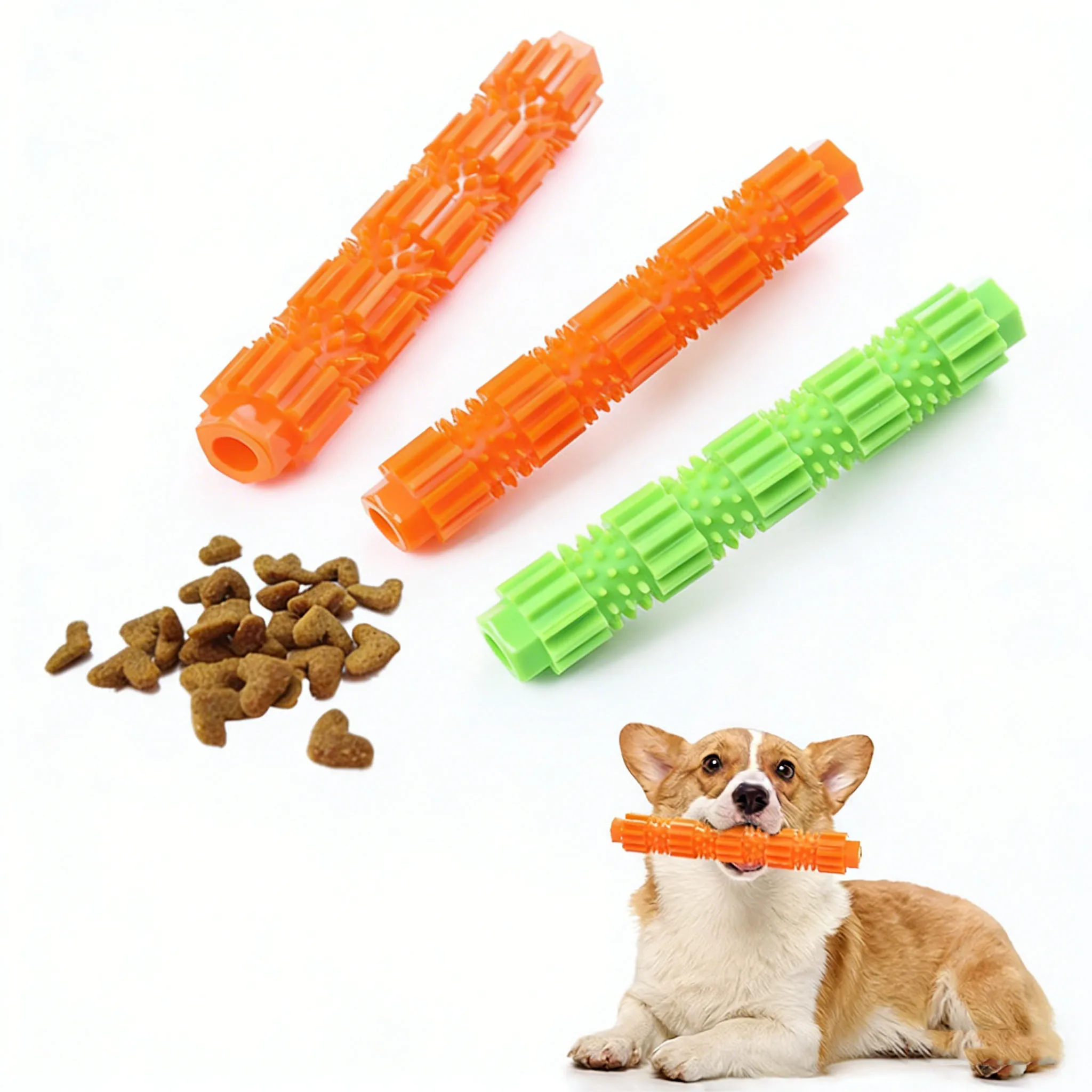 Durable Bite Resistant Dog Chew Toy Non-Toxic Teething Stick for Puppy Adult Dog Interactive Training
Durable Bite Resistant Dog Chew Toy Non-Toxic Teething Stick for Puppy Adult Dog Interactive Training