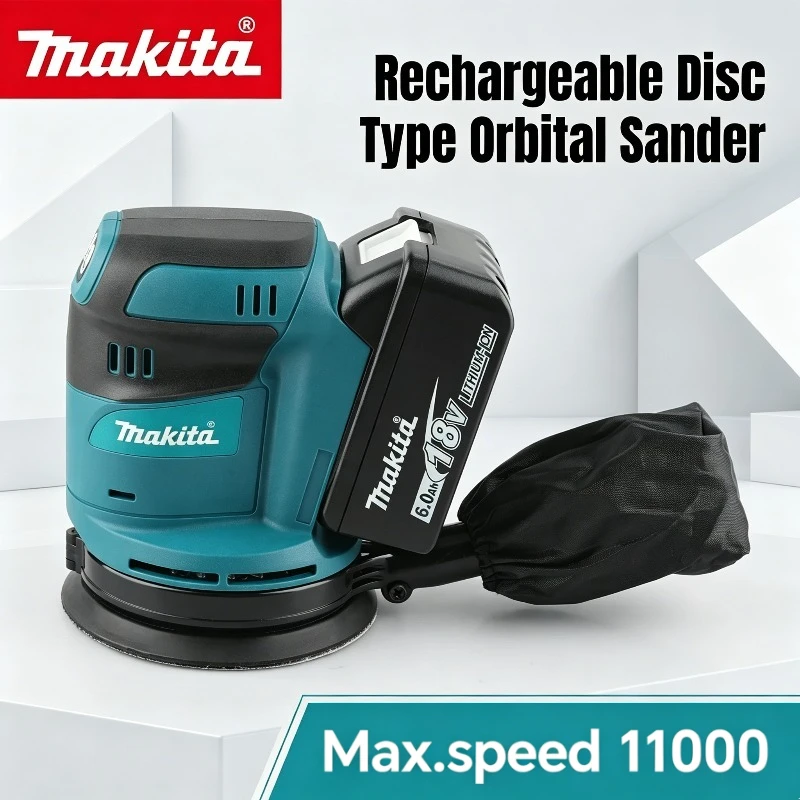 Makita DBO180Z Cordless Rechargeable Disc Brushless Random Orbital Sander Woodworking Sanding Putty Polishing Bare Tool
Makita DBO180Z Cordless Rechargeable Disc Brushless Random Orbital Sander Woodworking Sanding Putty Polishing Bare Tool