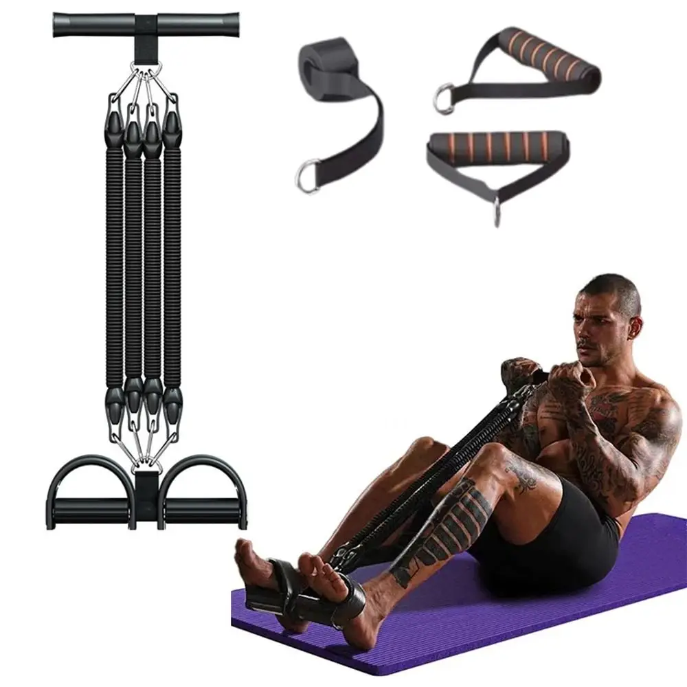 2/3/4-Strand Pedal Pull-Up Sit-Up Trainer Stomach Slimming 50/75/100 Pounds Pedal Tension Rope Heavy-Duty Non-Slip
2/3/4-Strand Pedal Pull-Up Sit-Up Trainer Stomach Slimming 50/75/100 Pounds Pedal Tension Rope Heavy-Duty Non-Slip