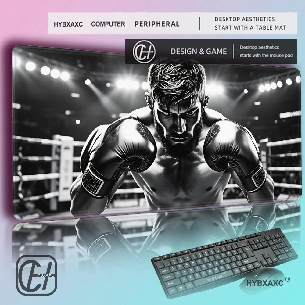 HYBXAXC Black White Boxer Gaming Mouse Pad, Non-slip Desk Mat, Waterproof Large Keyboard Pad for Gamers
HYBXAXC Black White Boxer Gaming Mouse Pad, Non-slip Desk Mat, Waterproof Large Keyboard Pad for Gamers