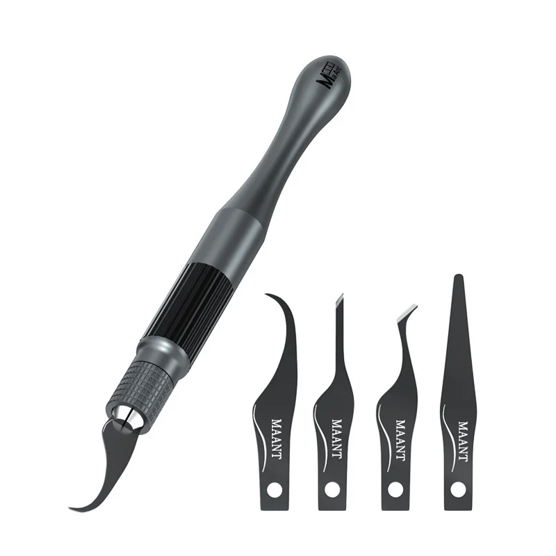 Maant MY-102 Blade Set BGA Maintenance Knife For iPhone CPU NAND CHIP IC Remove Glue Disassemble Rework Blade Knife Tools Kit
Maant MY-102 Blade Set BGA Maintenance Knife For iPhone CPU NAND CHIP IC Remove Glue Disassemble Rework Blade Knife Tools Kit