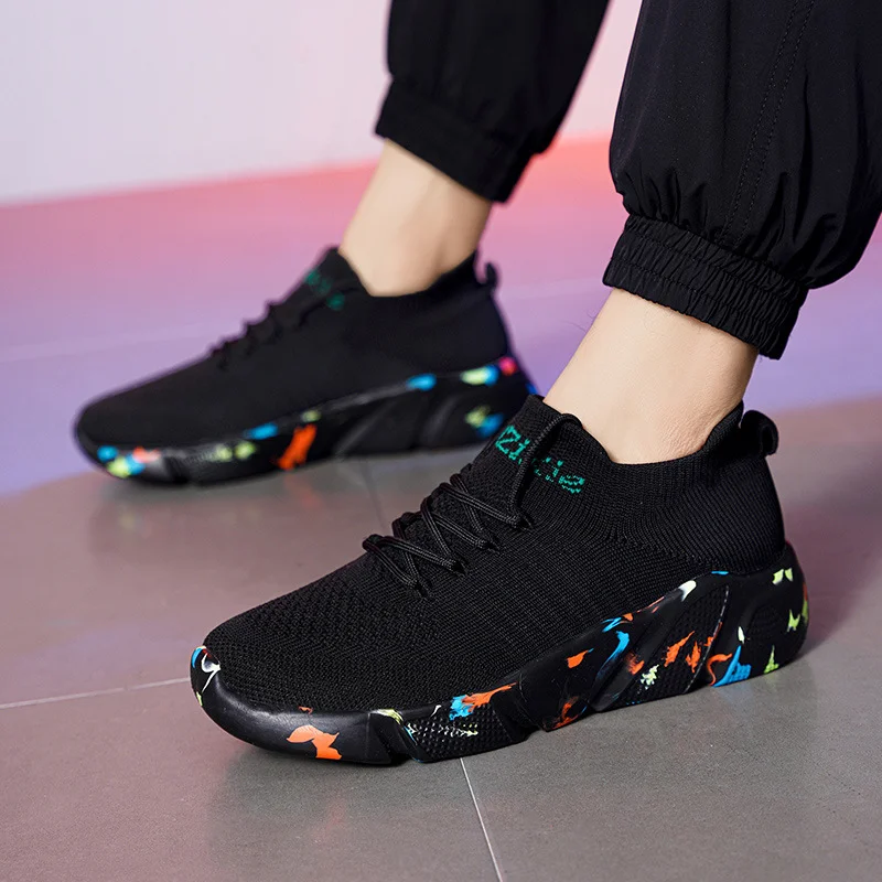 TSTCTB Couple Sneakers Women Vulcanized Shoes Sock Sneakers Men Summer Flat Shoes Women Plus Size 35-47 Light Walking Flats
TSTCTB Couple Sneakers Women Vulcanized Shoes Sock Sneakers Men Summer Flat Shoes Women Plus Size 35-47 Light Walking Flats