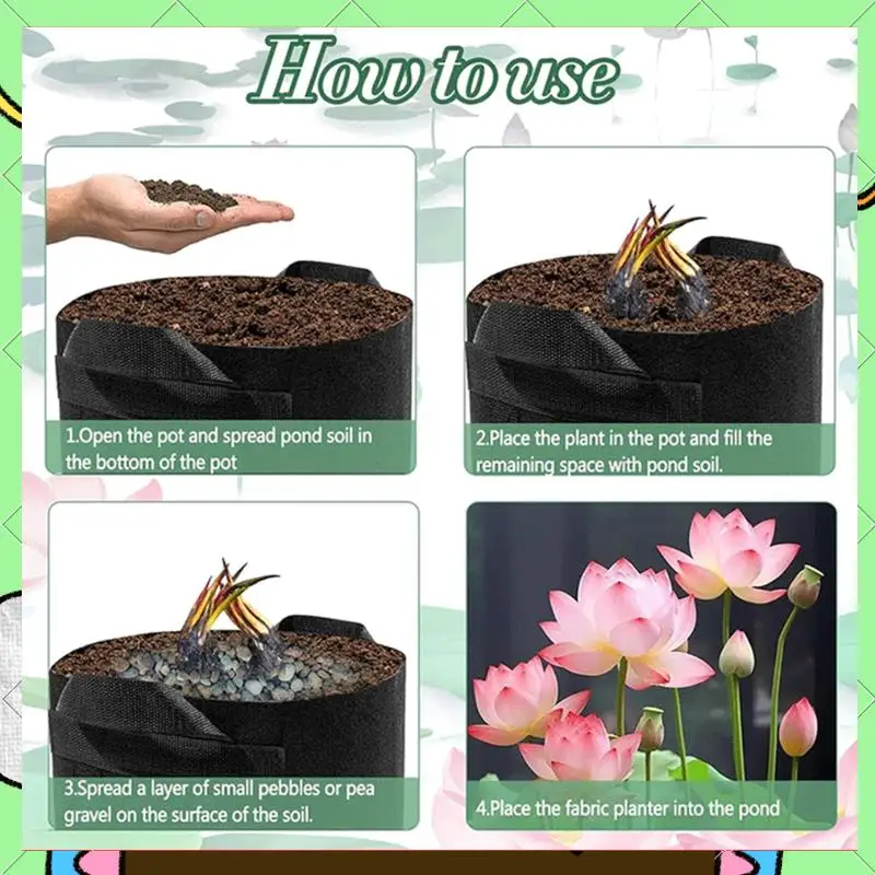 Для водных растений, картофеля, моркови, лука, цветочного пруда, корзины для растений, прочные многоразовые мешки для растений для дыхания-BAAQ
Для водных растений, картофеля, моркови, лука, цветочного пруда, корзины для растений, прочные многоразовые мешки для растений для дыхания-BAAQ
