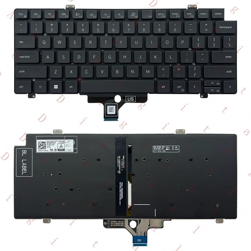 Клавиатура A подходит для ноутбуков Dell Latitude 5450 P165G, Latitude 5350 2024 года выпуска, моделей P110F, P135G, P136G, P165G, P169G.
Клавиатура A подходит для ноутбуков Dell Latitude 5450 P165G, Latitude 5350 2024 года выпуска, моделей P110F, P135G, P136G, P165G, P169G.