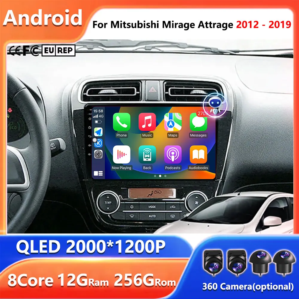 Android 15 для Mitsubishi Mirage Attrage 2012-2019 Автомобильный радиоприемник Space Star 2014 GPS-навигация Видео Carplay Auto 4G WIFI QLED
Android 15 для Mitsubishi Mirage Attrage 2012-2019 Автомобильный радиоприемник Space Star 2014 GPS-навигация Видео Carplay Auto 4G WIFI QLED