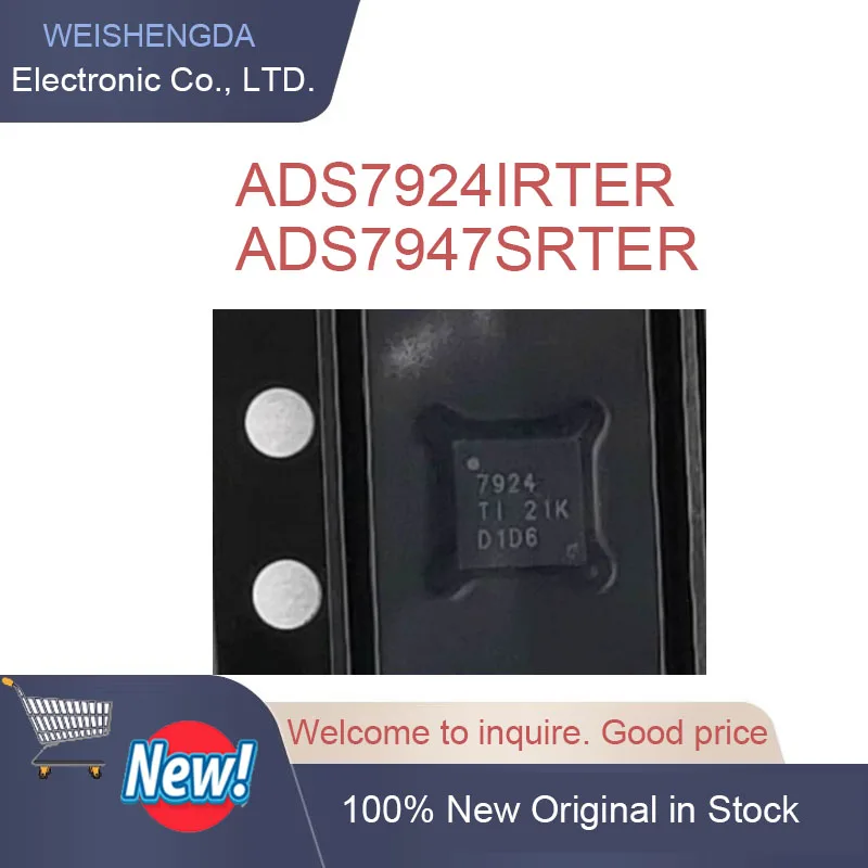10PCS ADS7924 ADS7924IRTER ADS7947 ADS7947SRTER WQFN-16 Chip IC New Original
10PCS ADS7924 ADS7924IRTER ADS7947 ADS7947SRTER WQFN-16 Chip IC New Original