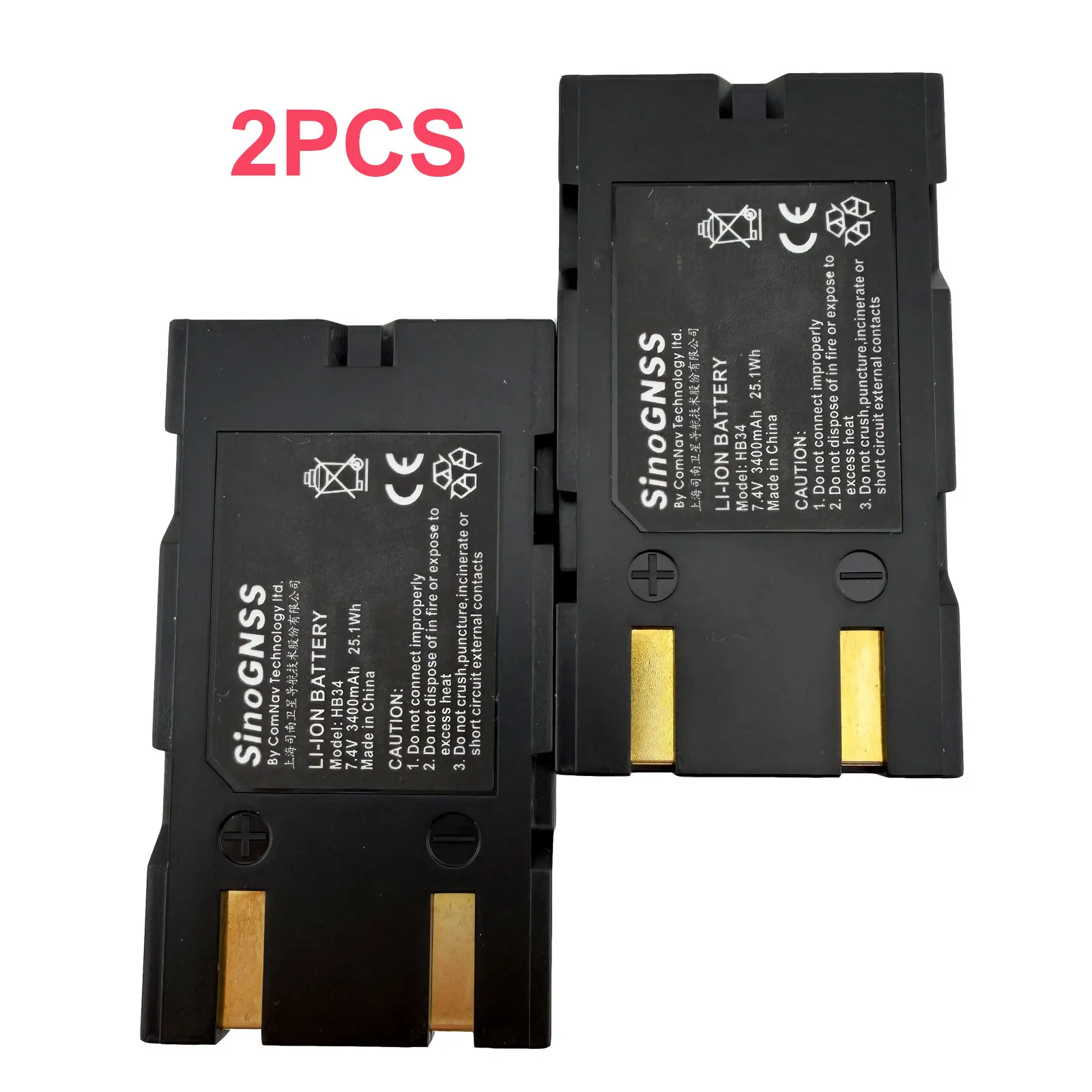 2PCS SinoGNSS HB34 Battery for T30 Sino Comnav GPS GNSS 7.4v 3400mAh HB34 Battery
2PCS SinoGNSS HB34 Battery for T30 Sino Comnav GPS GNSS 7.4v 3400mAh HB34 Battery