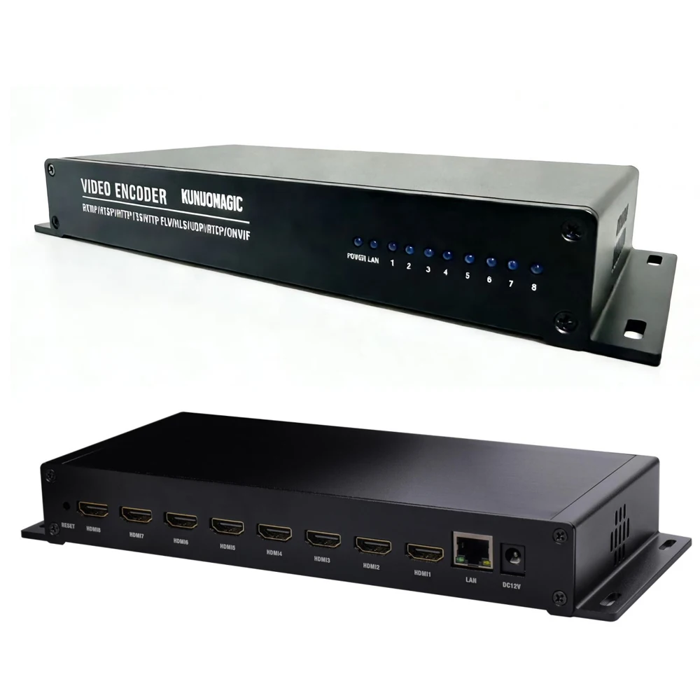 8 CHANNEL H D INPUT to IP OUTPUT RTSP UDP VIDEO ENCODER
8 CHANNEL H D INPUT to IP OUTPUT RTSP UDP VIDEO ENCODER