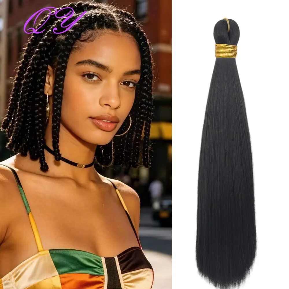 14" 1B Black Silky Straight Women Synthetic Braiding Hair Bulk Pre Sectioned Hair for African Braids Crochet
14" 1B Black Silky Straight Women Synthetic Braiding Hair Bulk Pre Sectioned Hair for African Braids Crochet