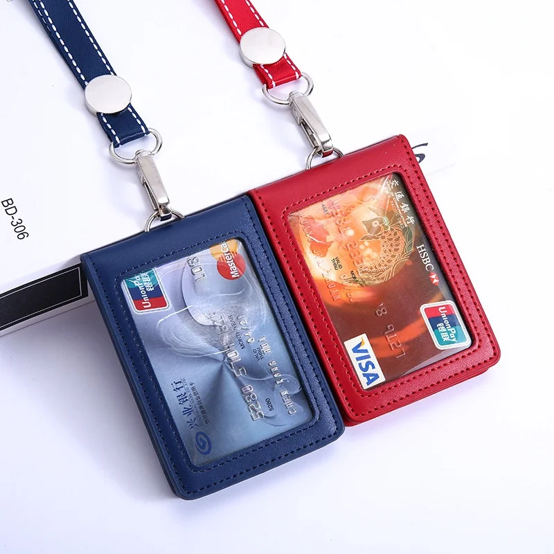 PU Leather Working Permit Case Pass Bus Employee's Work Card Cover Sleeve ID Tag Name Badge Holder for Staff Workers Lanyard
PU Leather Working Permit Case Pass Bus Employee's Work Card Cover Sleeve ID Tag Name Badge Holder for Staff Workers Lanyard