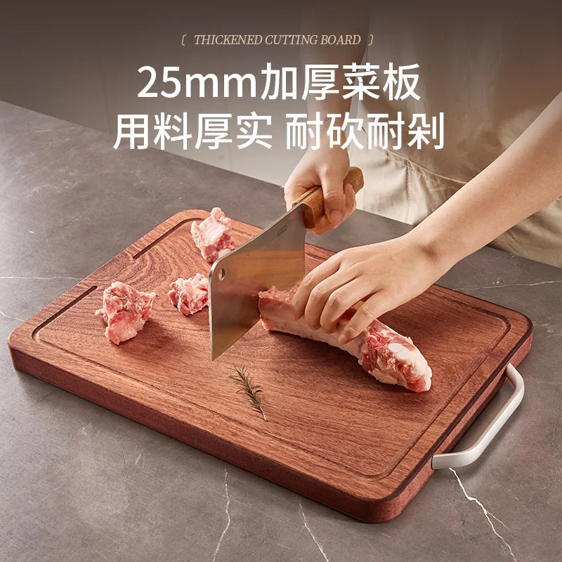 Heavy Duty Zebrawood Chopping Block - Solid Wood Cutting Board with Juice Groove, Anti-Mold
Heavy Duty Zebrawood Chopping Block - Solid Wood Cutting Board with Juice Groove, Anti-Mold